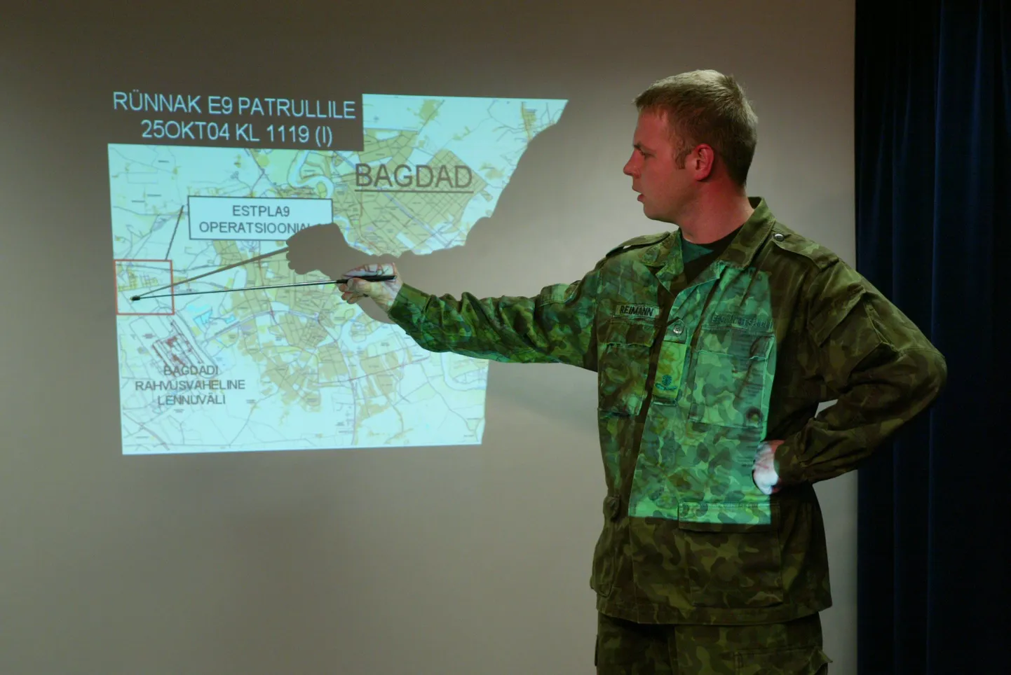 Major Sten Reimann.
