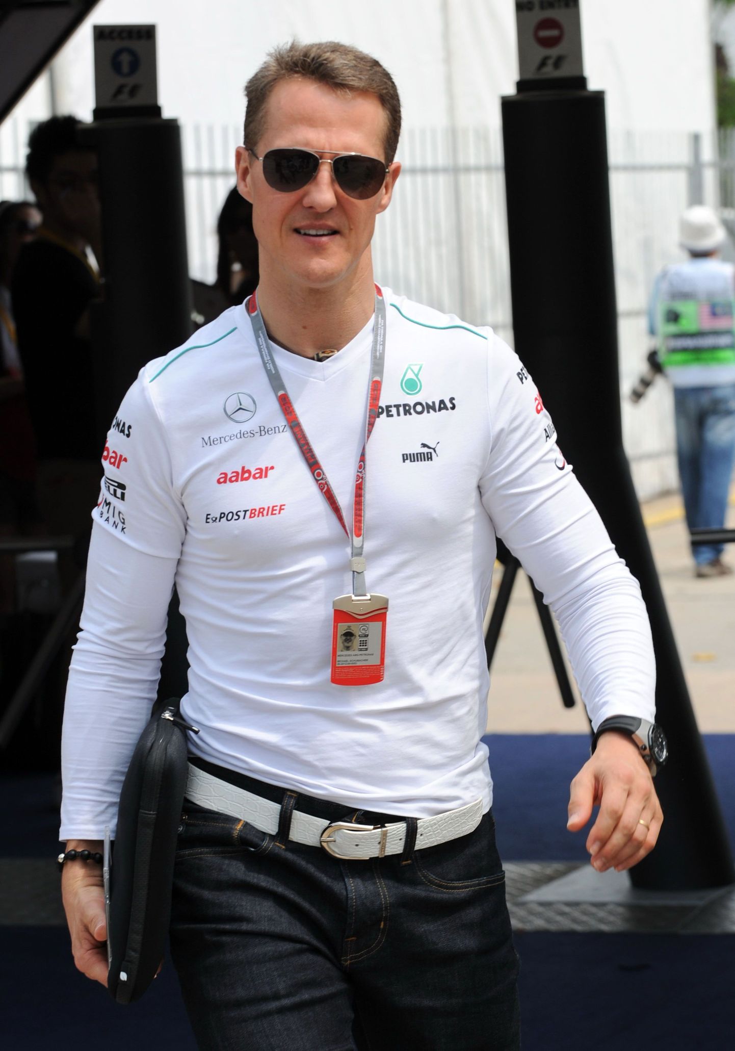 Michael Schumacher Malaisia GP-l.