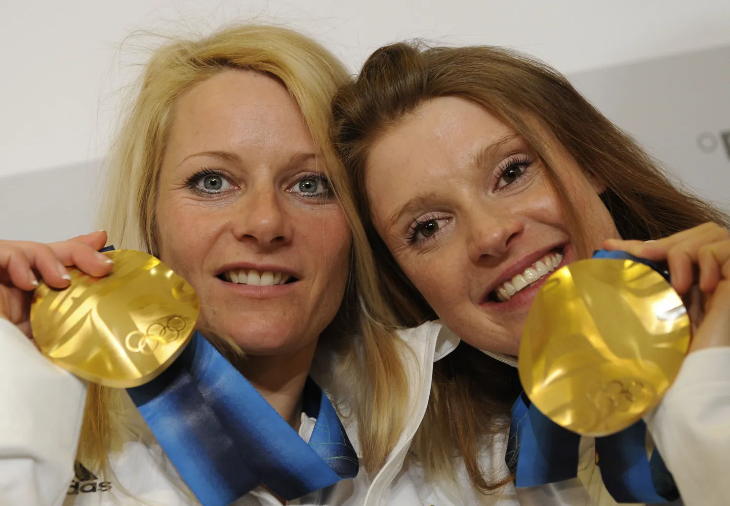 Evi Sachenbacher-Stehle ja Claudia Nystad (vasakul).