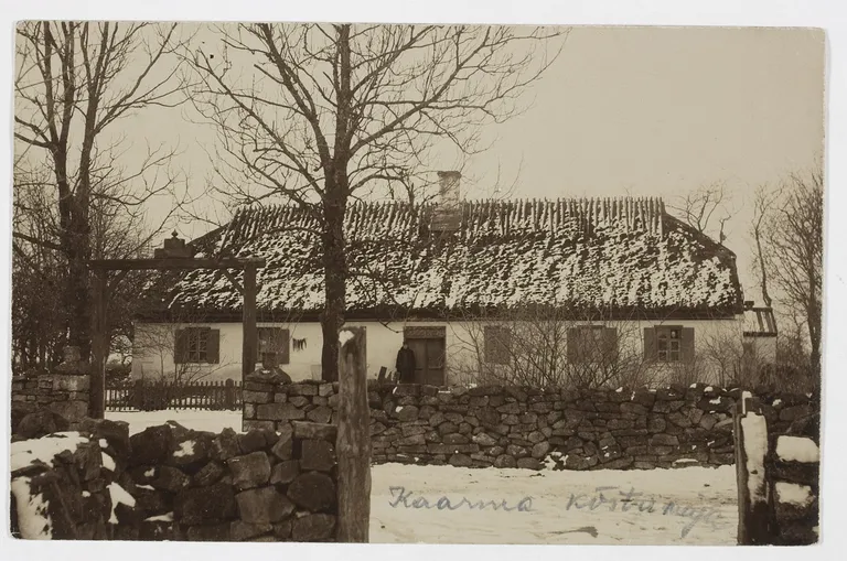 Kaarma köstrimaja, ERM Fk 801:18, Eesti Rahva Muuseum,