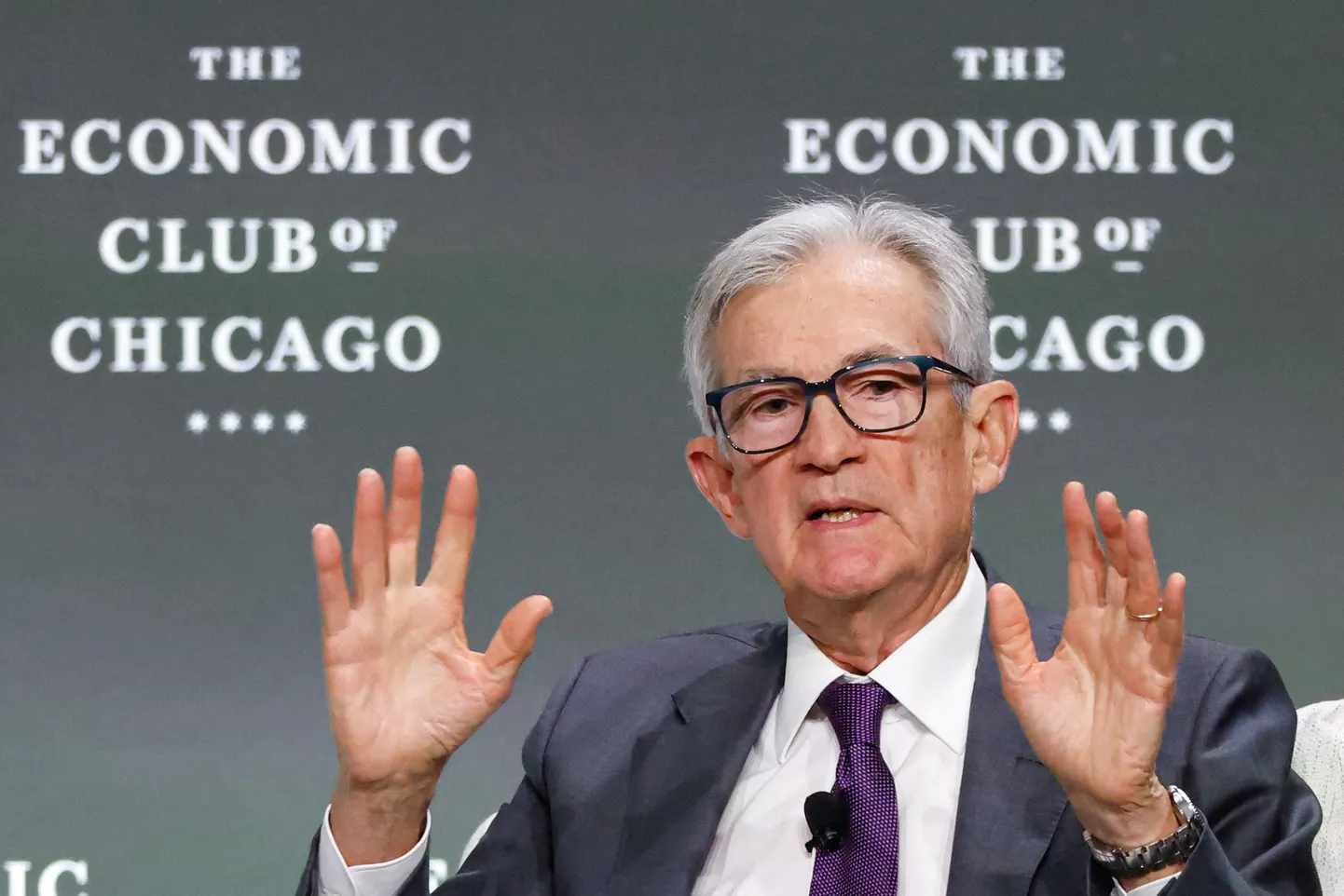 Föderaalreservi juht Jerome Powell, keda Trump püüab agaralt ametist vabastada.