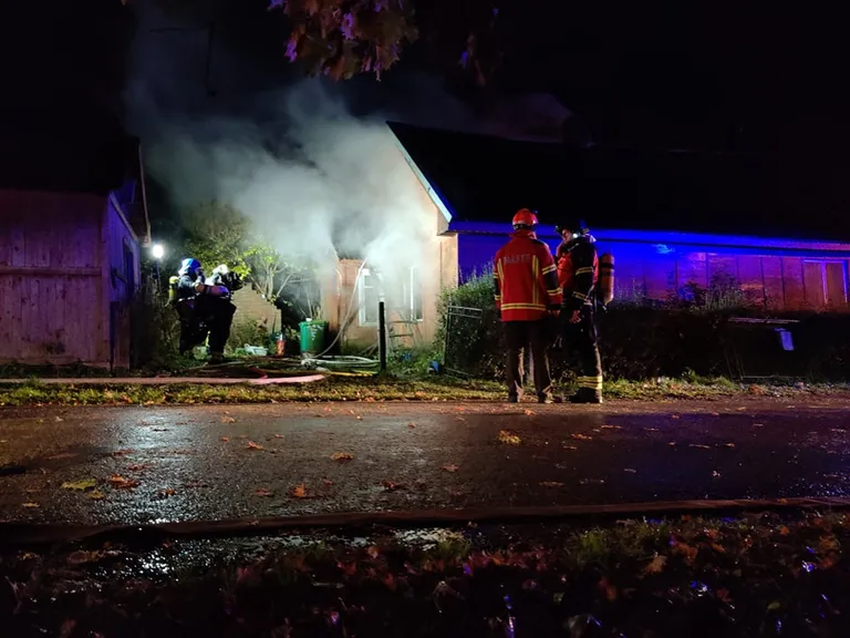 Järva-Jaanis põles maja.
