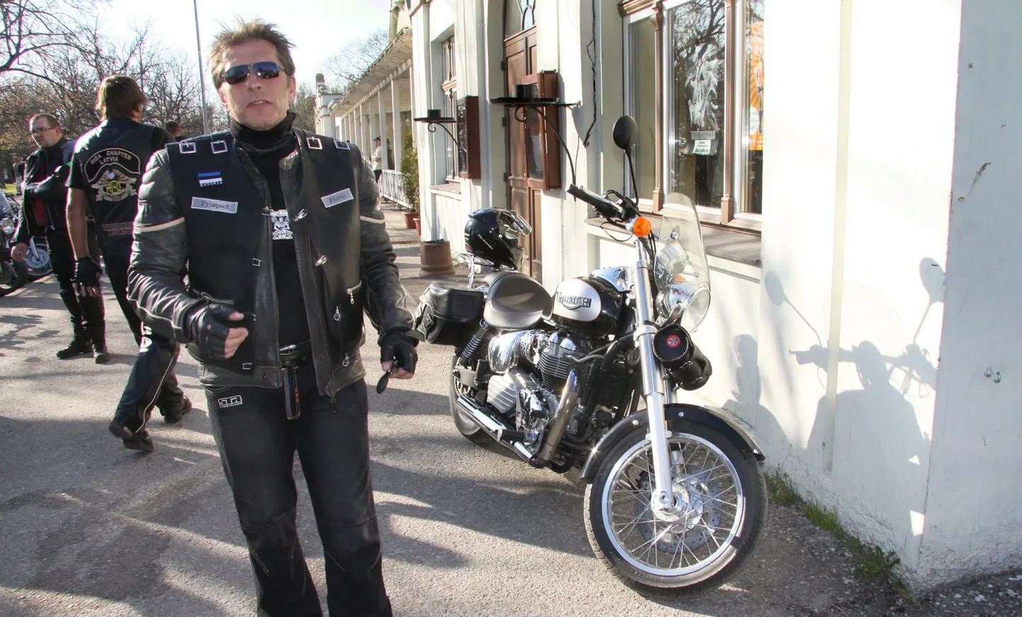 Ahti Puudersell sõidab kaasa Kultuurse Motobandega.