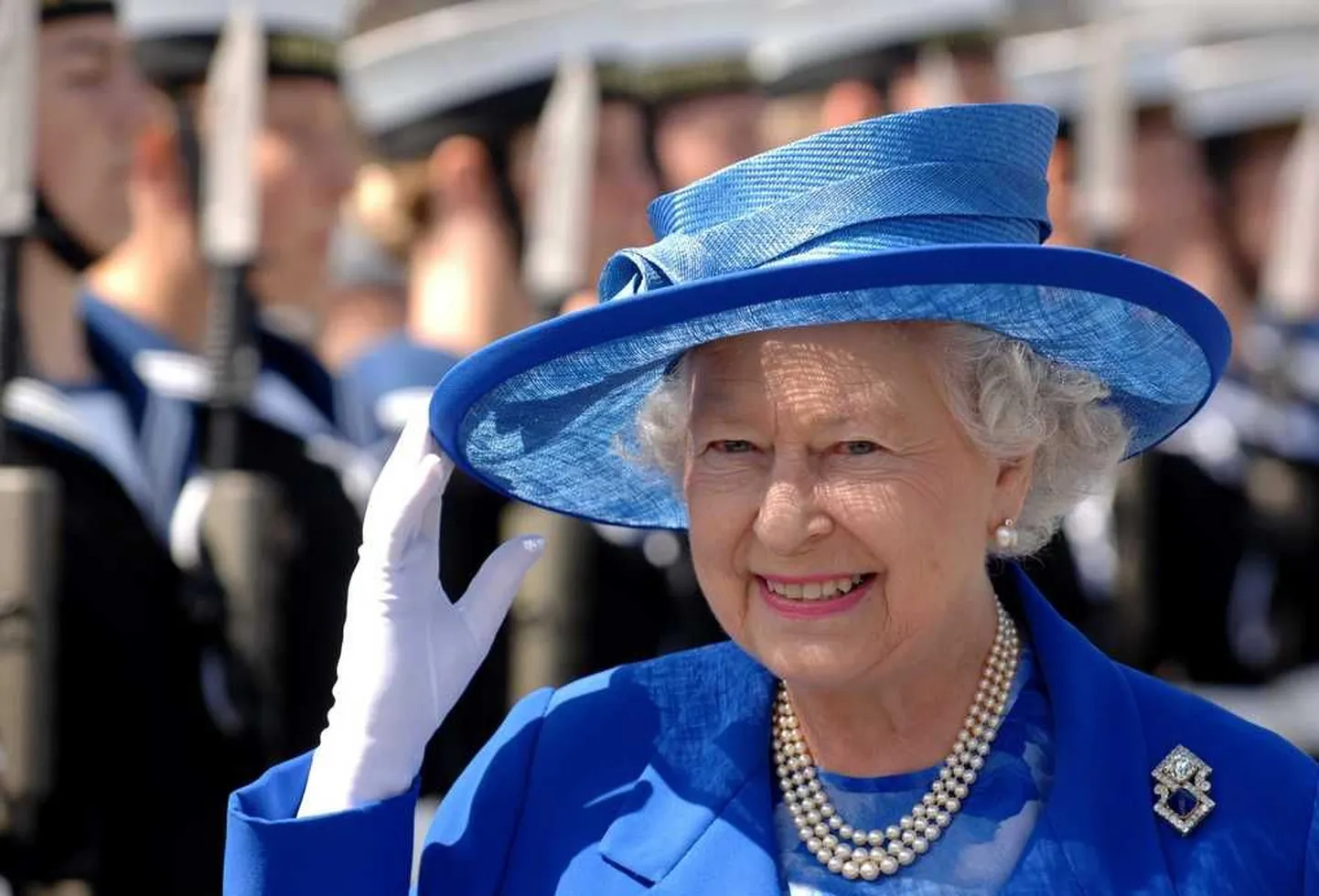 Ее Величество королева Великобритании Елизавета II.