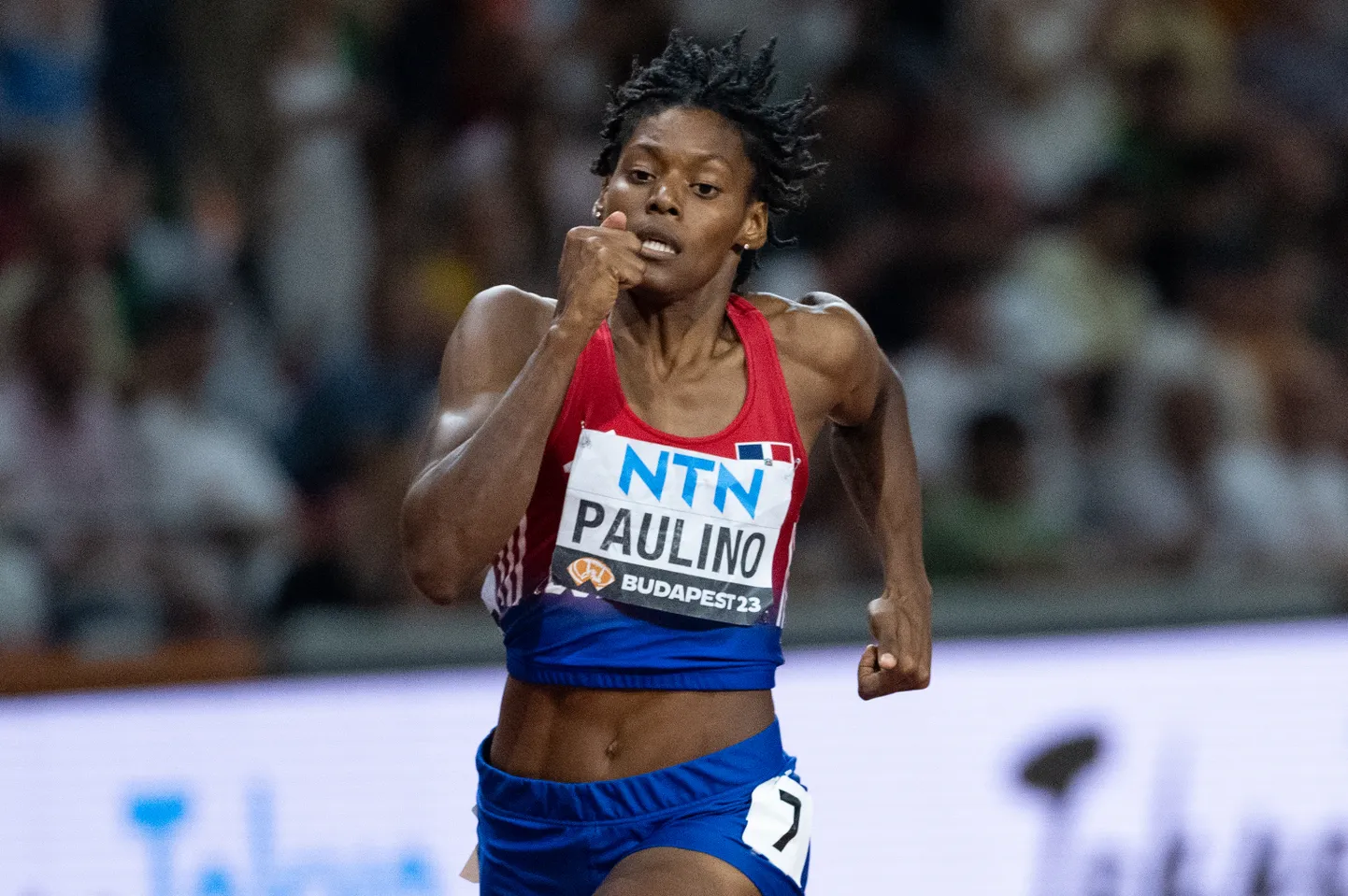 Dominikānas Republikas sprintere Merileidija Paulino
