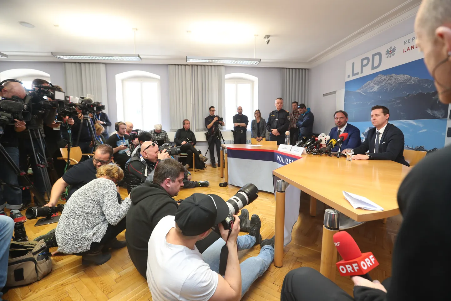 Austria politsei pressikonverents