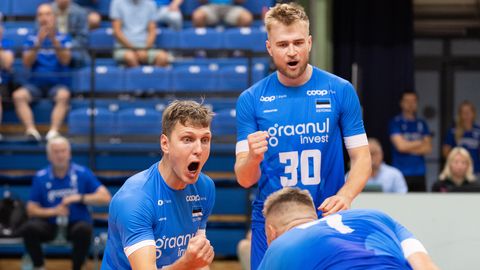 Eesti võrkpallikoondislane liitus Meistrite liigas mängiva Portugali meistriga