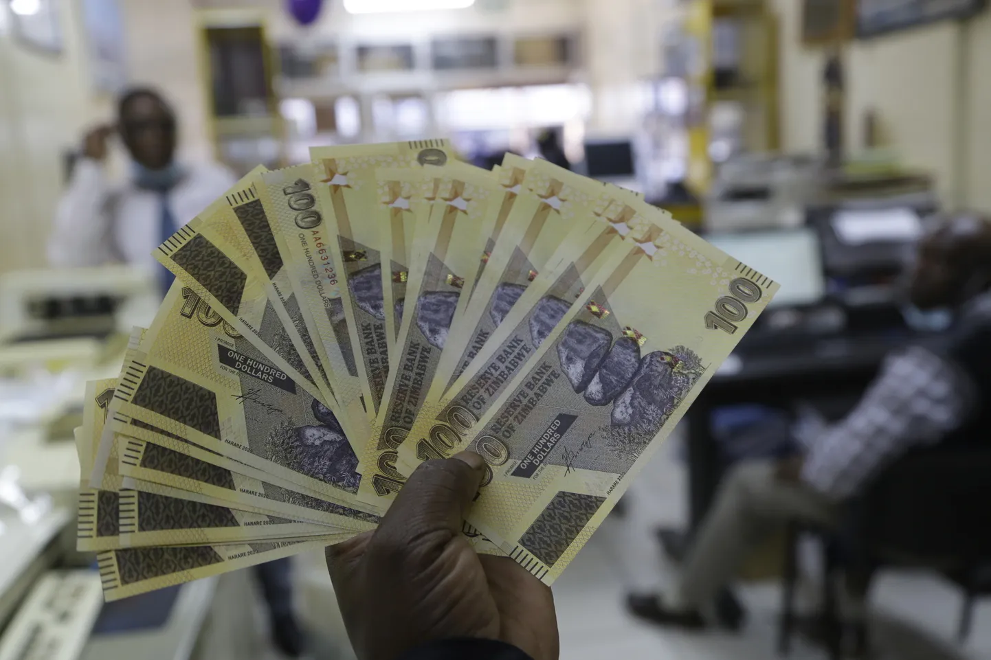 Zimbabwe dollarid.