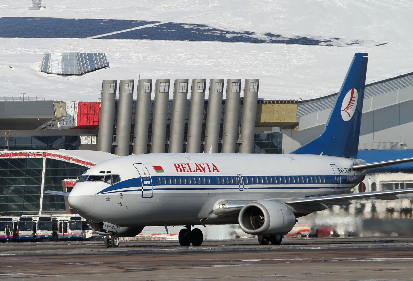 Valgevene lennukompanii Belavia lennukeid ei võta Euroopa Liidu lennuväljad pärast Ryanairi intsidenti enam vastu.