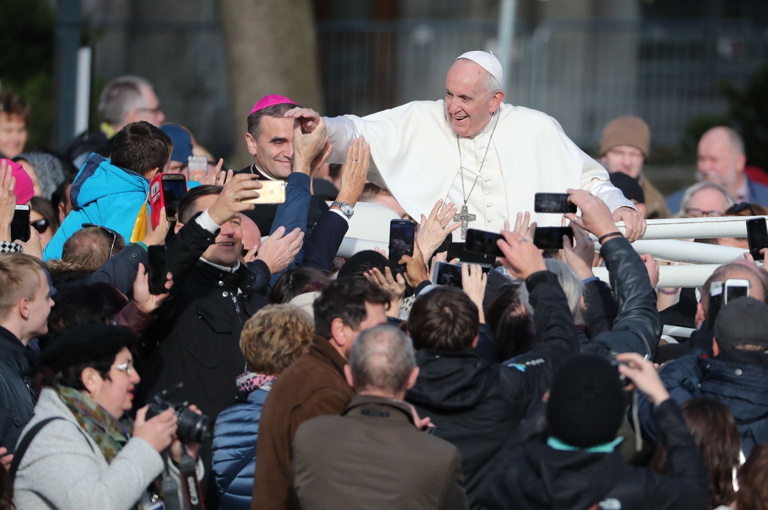 Папа Франциск в Эстонии.