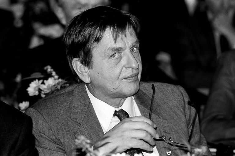 Rootsi peaminister Olof Palme 1980. aastatel