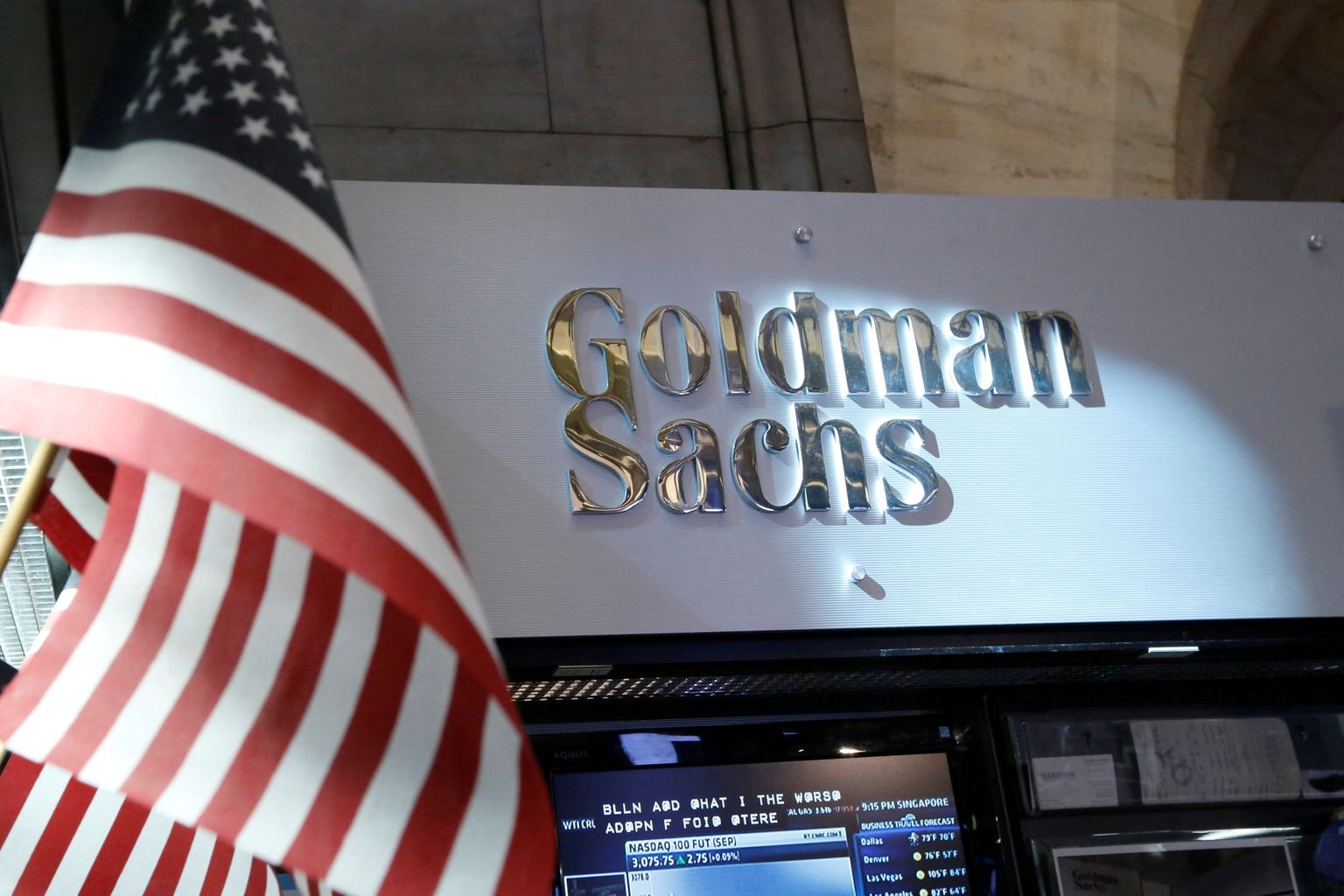 Goldman Sachsi kasum tuli analüütikute oodatust väiksem