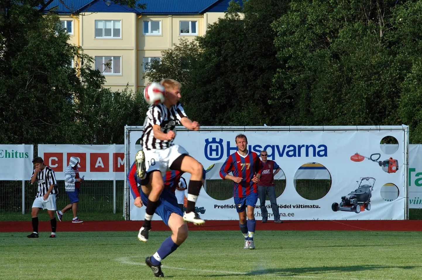 Valga FC Warrior mänguhoos.