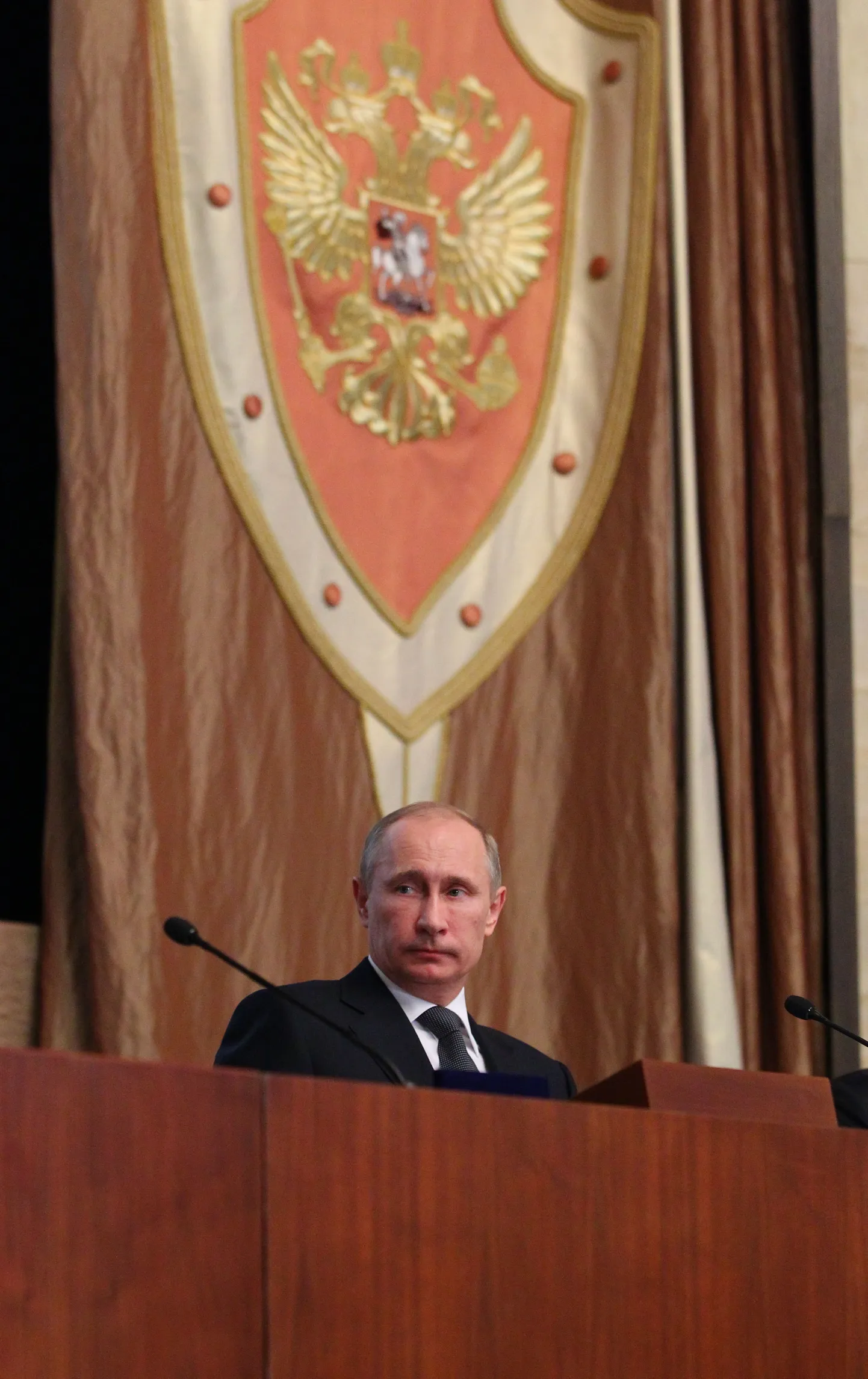 Vene president Vladimir Putin mullu veebruaris FSB kolleegiumi laiendatud istungil.
