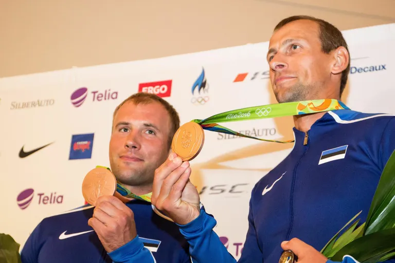 Andrei Jämsä (vasakul) ja Tõnu Endrekson.