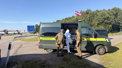 Läti piirivalve tabas ebaseaduslikke migrante vedanud Läti ja Eesti kodanikud
