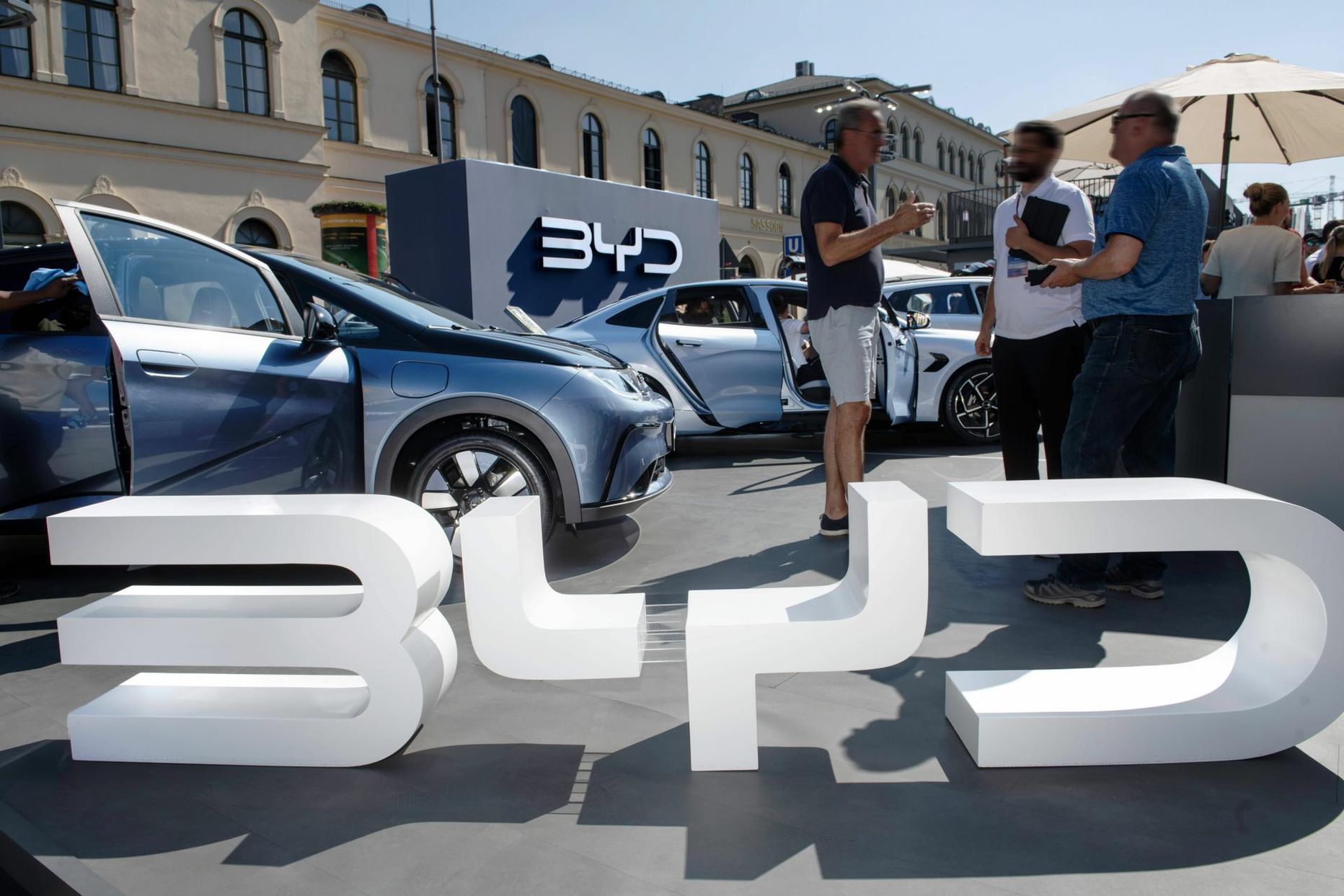 Hiina elektriautode tootja BYD oli sel aastal rahvusvahelisel motomessil Münchenis esindatud sama suurelt kui Volkswagen Grupp. 