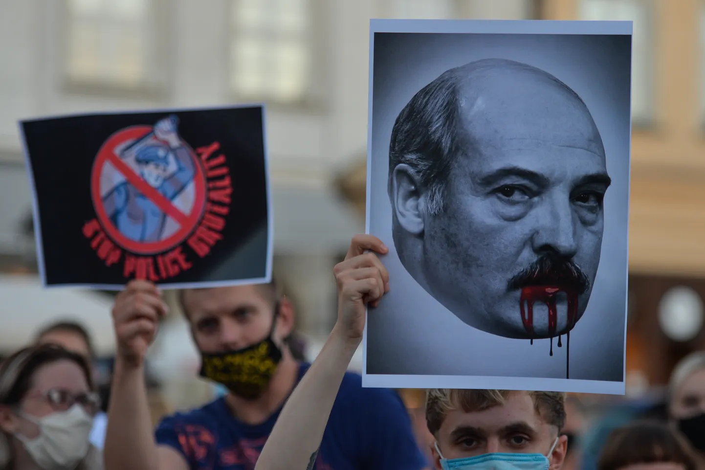 Протесты в Белоруссии.