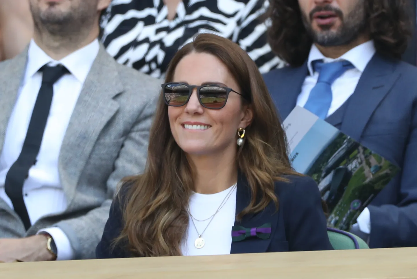 Cambridge´i hertsoginna Wimbledoni matši jälgimas.