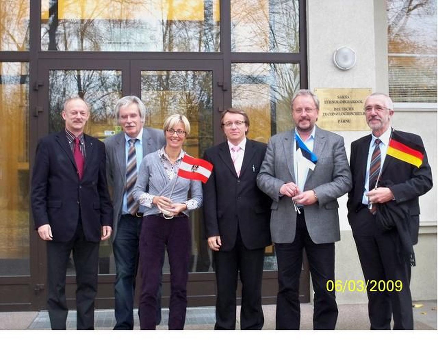 Pärnu Saksa tehnoloogiakooli väisasid kolleegid Austriast ja Saksamaalt.