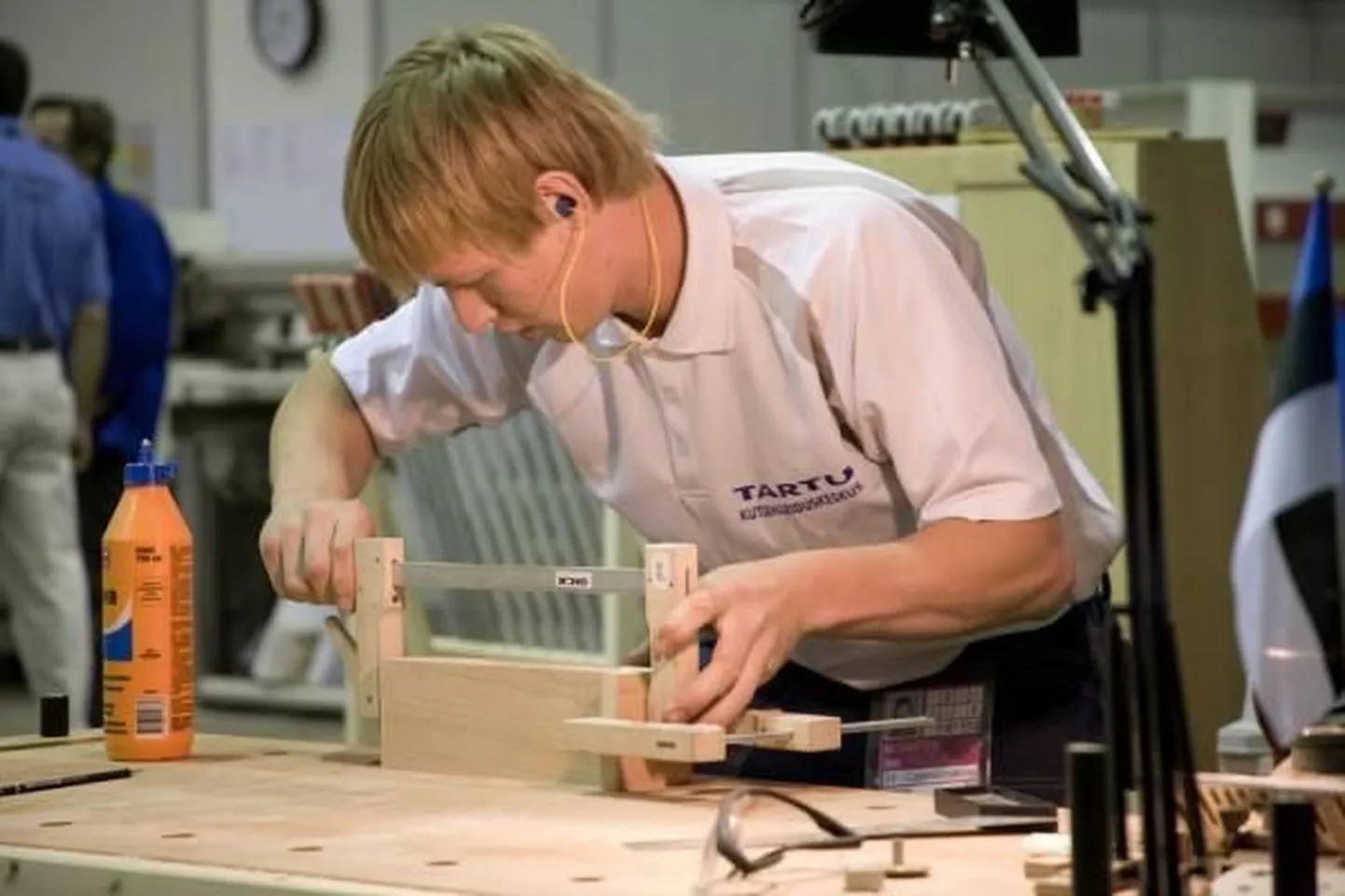 Kõrgeima koha kutsemisterlikkuse maailmamängudelt WorldSkills tõi Eestile Tartu kutsehariduskeskuses õppiv mööblitisler Ivo Ilm.