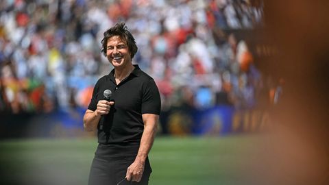 Tom Cruise'i kõne ärritas jalgpallifänne: «Naeruväärne»