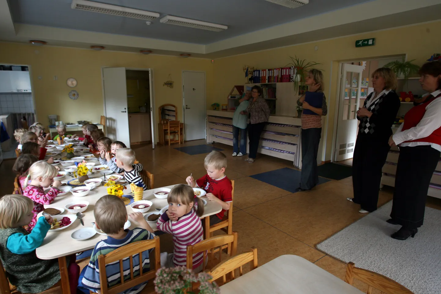 Tallinna Nõmmekannikese lasteaia lõuna.