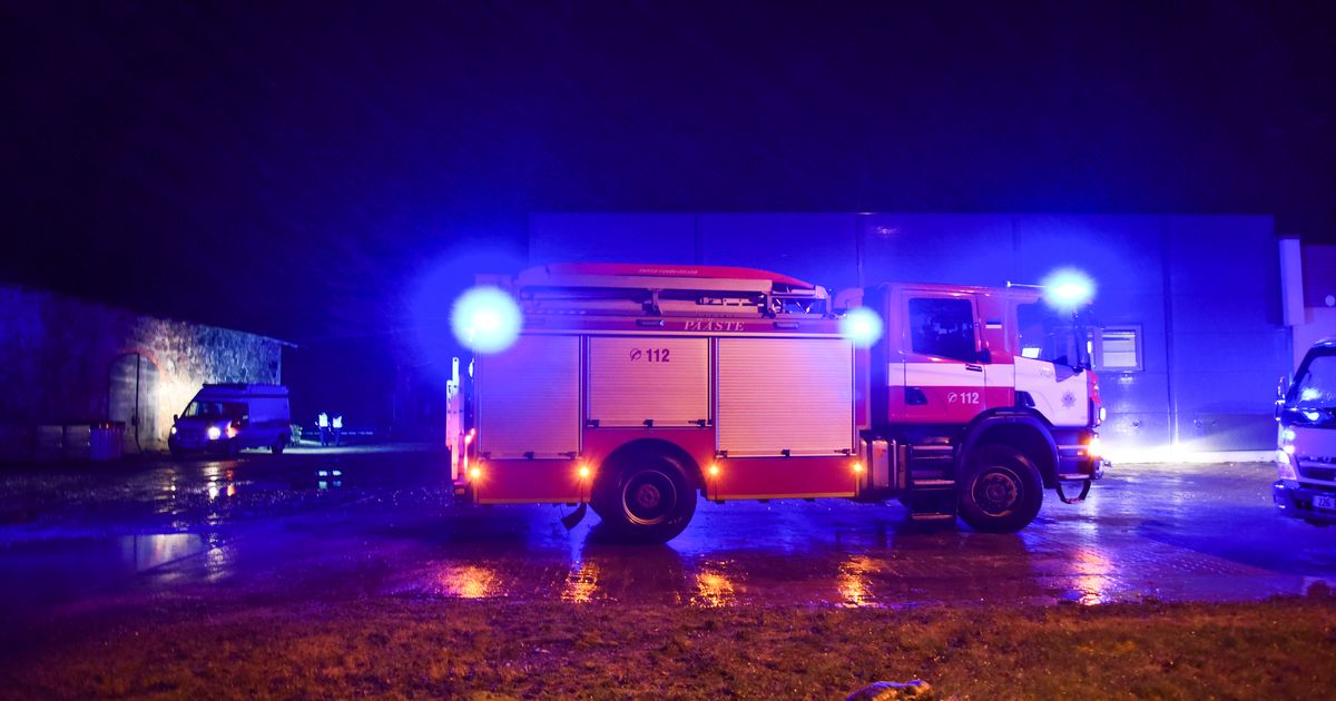 Olustveres põles angaar