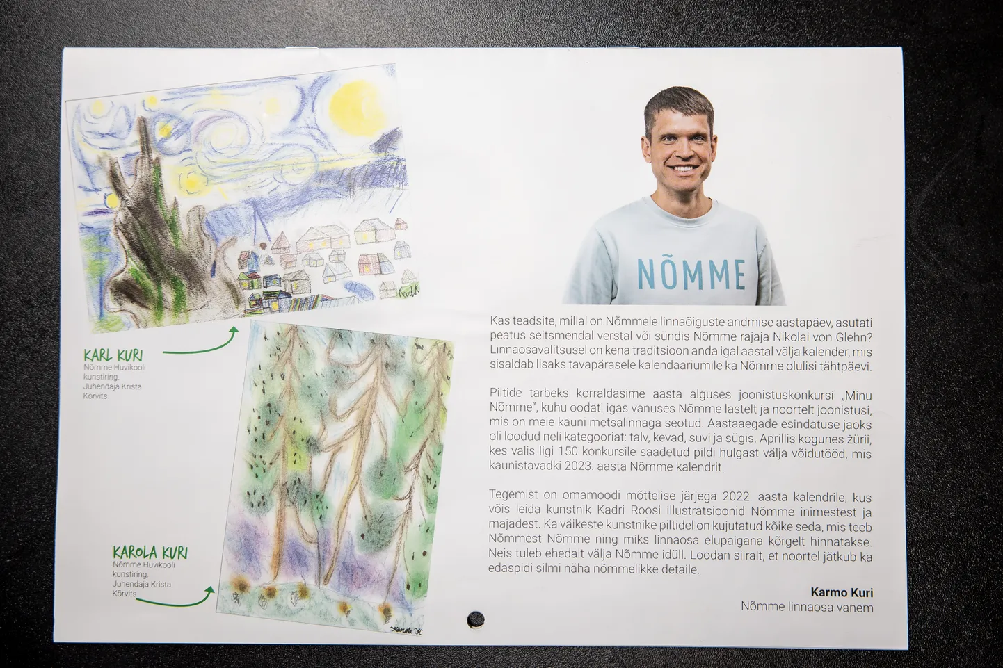 Nõmme Linnaosa kalender.
