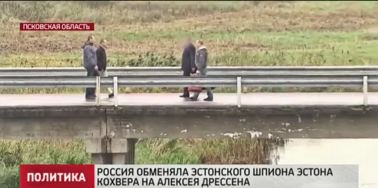 Kohvri ja Dresseni vahetus Piusa jõel. Foto: Ekraanitõmmis Rossija24 videolt