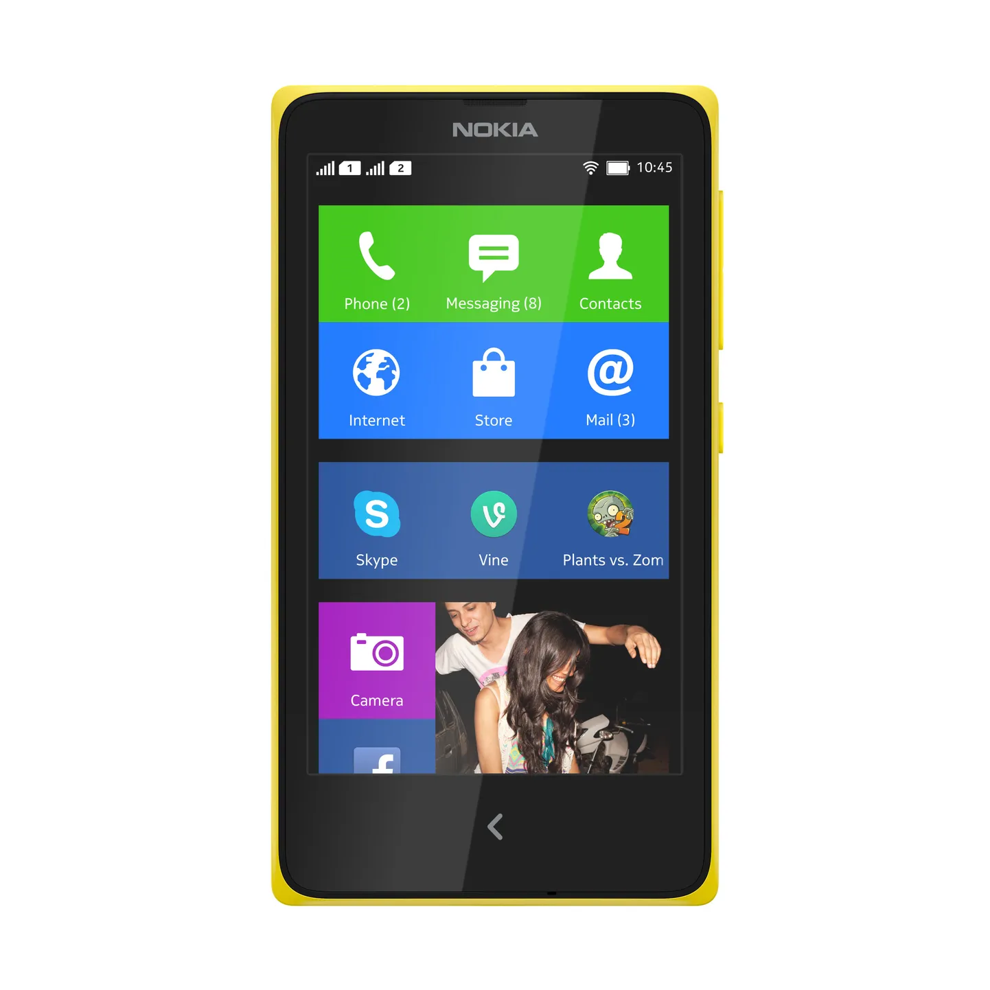Nokia X является одним из первых базирующихся на операционной системе Android телефонов финского предприятия.