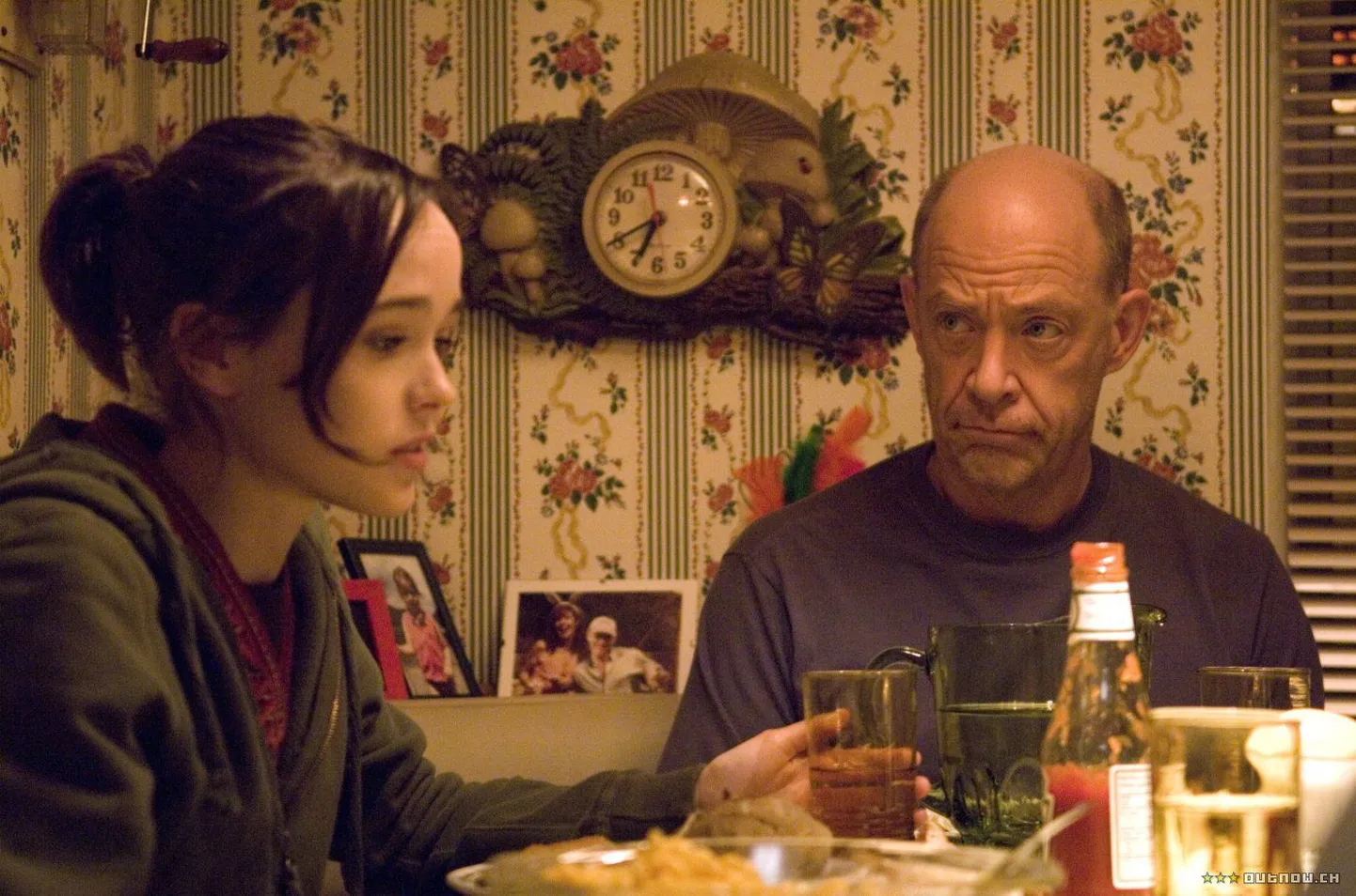 Ellen Page ja J.K. Simmons filmis «Juno»