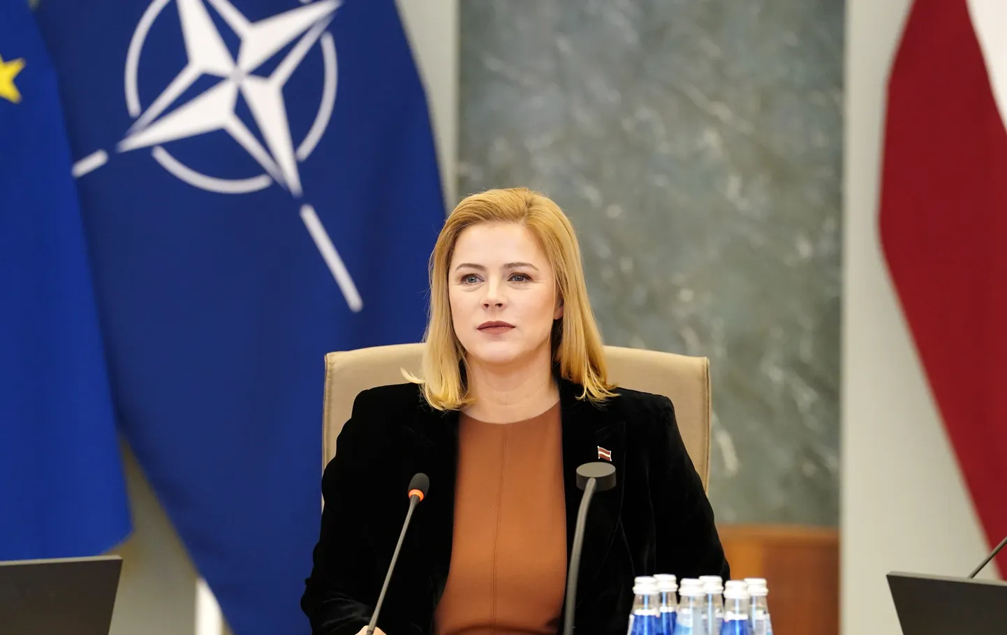 Премьер-министр Латвии Эвика Силиня
