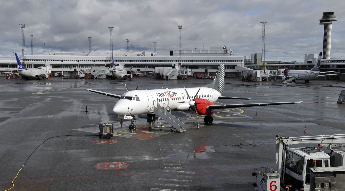 Lennukid Stockholmis Arlanda lennuväljal.