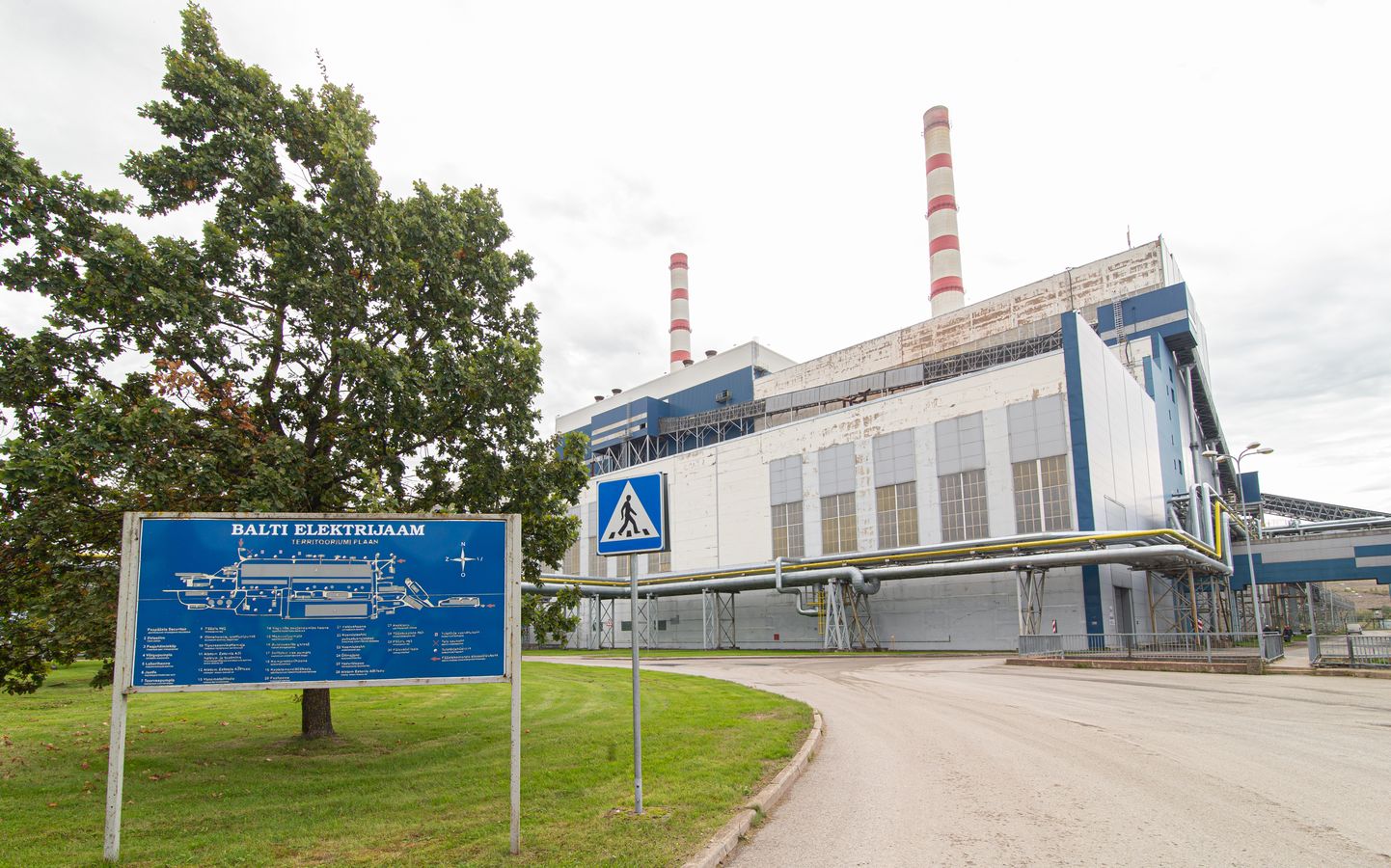 Room heat in Narva comes from the Balti power station.