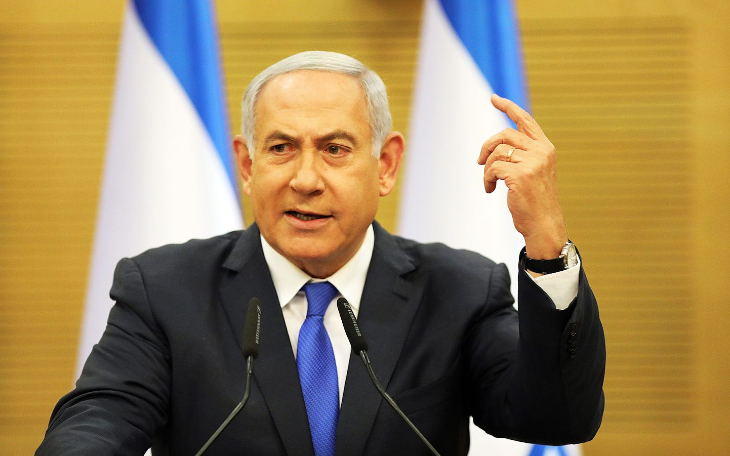Izraēlas premjerministrs Benjamis Netanjahu