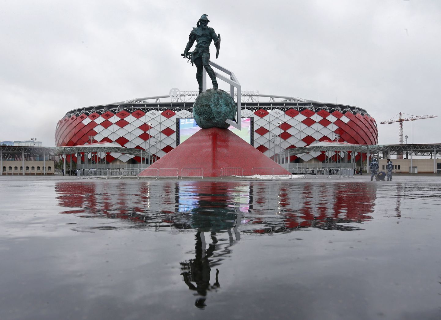 Osa MMil mänge toimub vastrenoveeritud Moskva Spartaki kodustaadionil