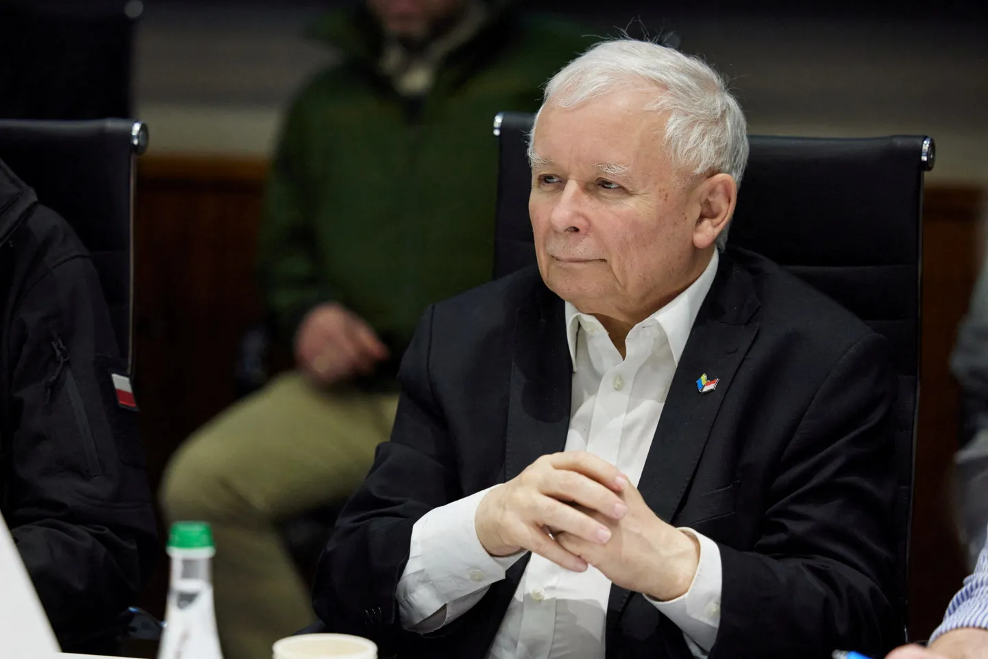 Polijas valdošās nacionālkonservatīvās partijas līderis Jaroslavs Kačiņskis.