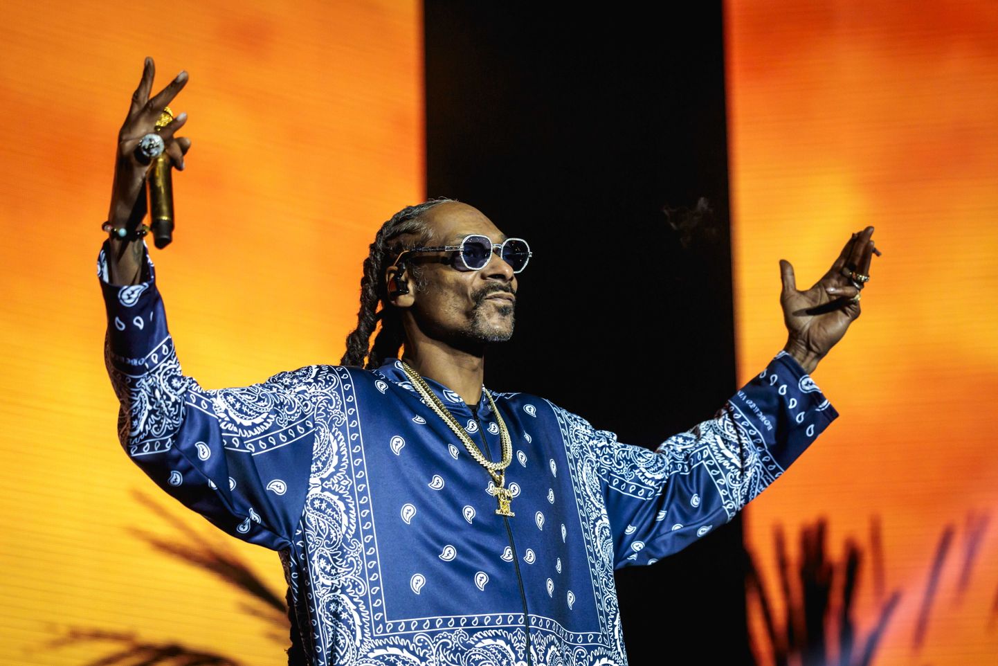 USA räppar Snoop Dogg.