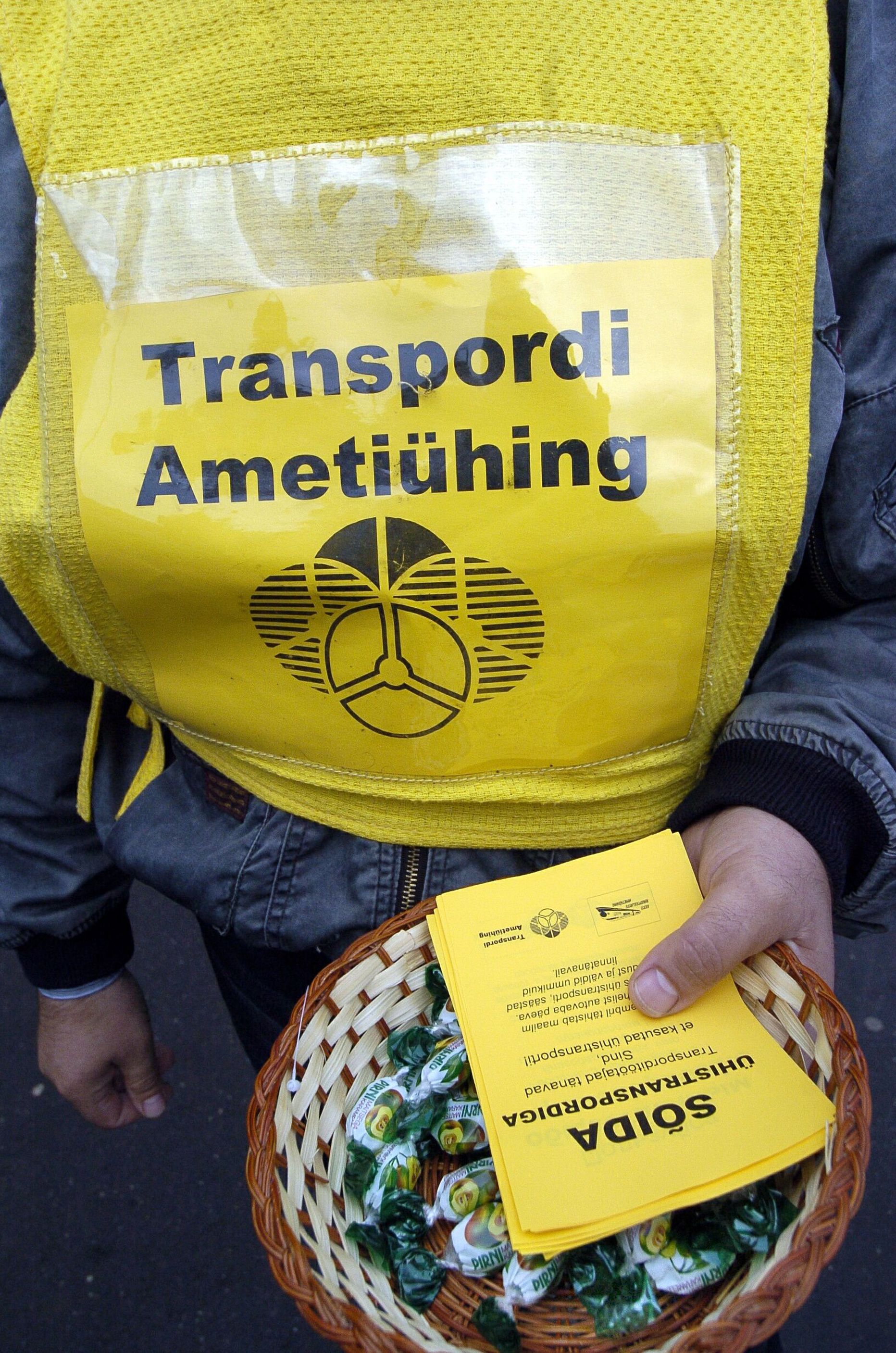 Ametiühing kutsub kõiki transporditöötajaid ulatuslikele meeleavaldustele
