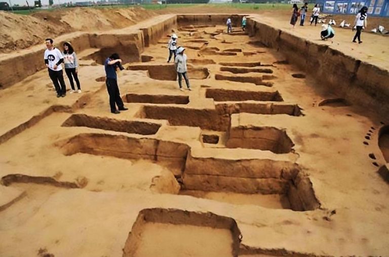 Hiinas Shandongi provintsis toimuvad väljakaevamised