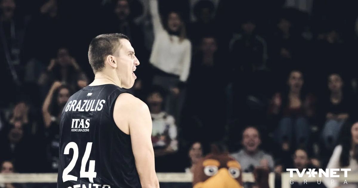 Gražulis ha segnato dieci punti nella sconfitta del campionato italiano di basket