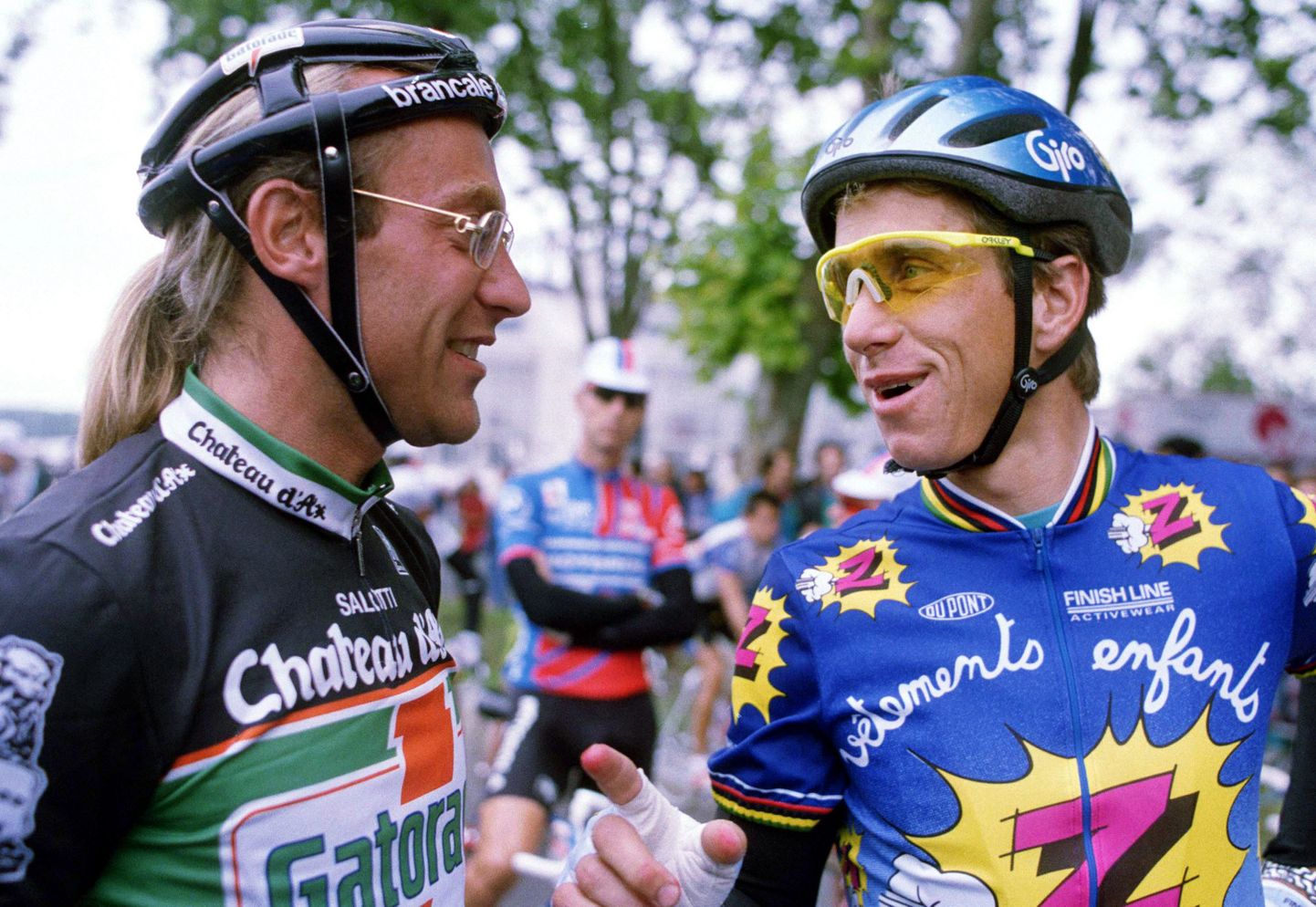 Greg LeMond (paremal).