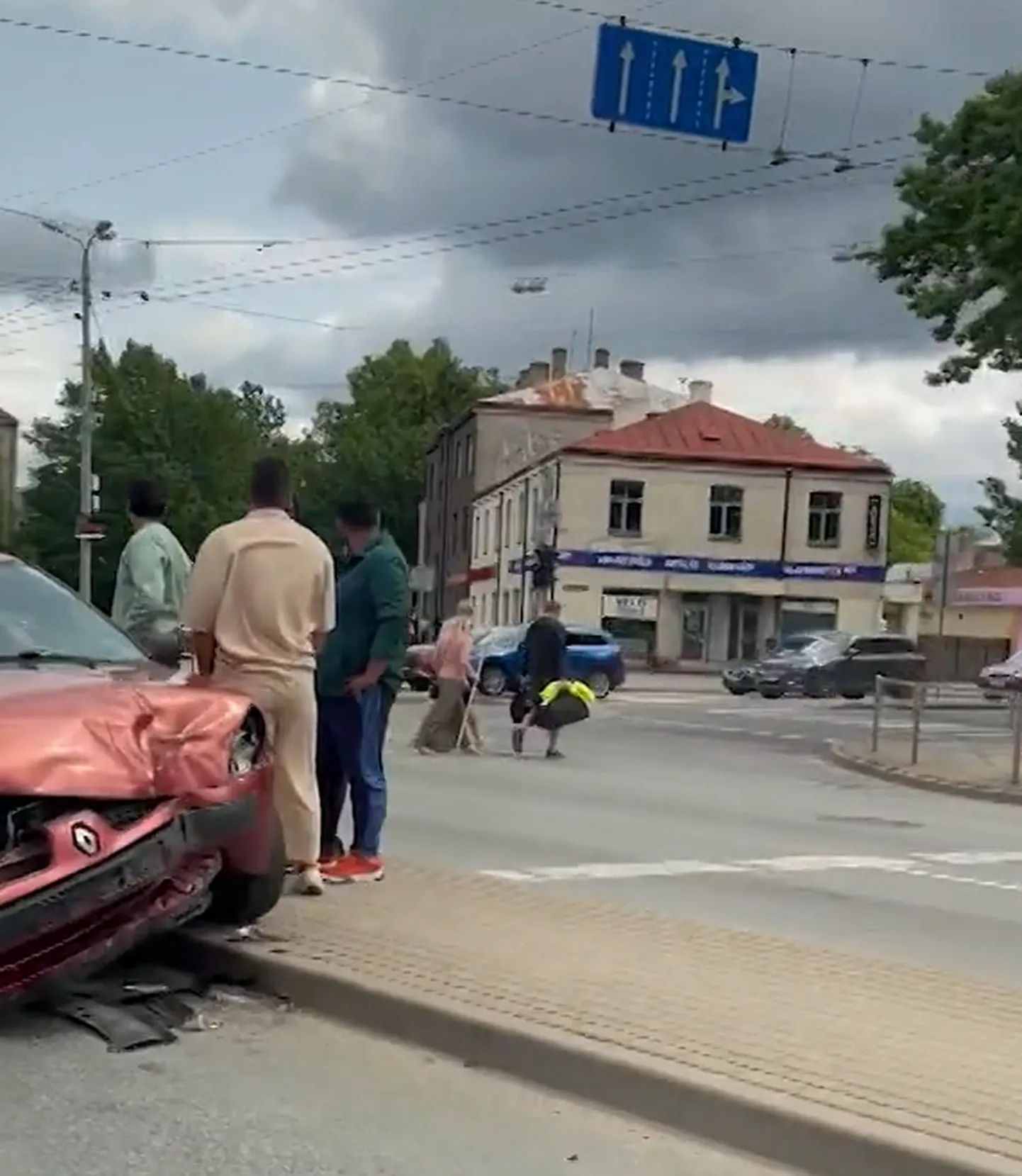 Авария в Риге.