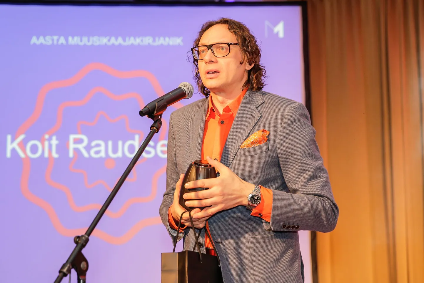 Eesti Muusikaettevõtluse Auhinnad 2016 gala, Koit Raudsepp.