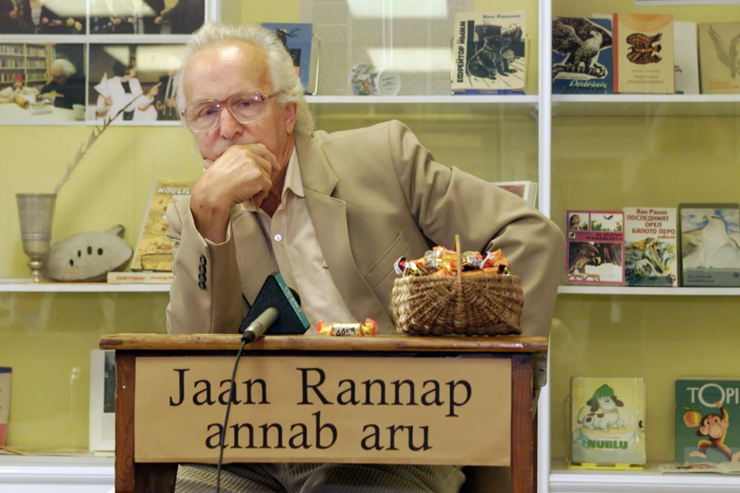 Lastekirjanik Jaan Rannap.