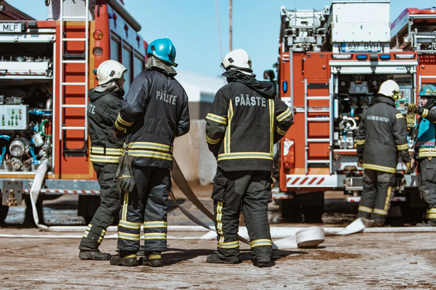 Teade põlevast aiamajast saabus eile keskpäeval.