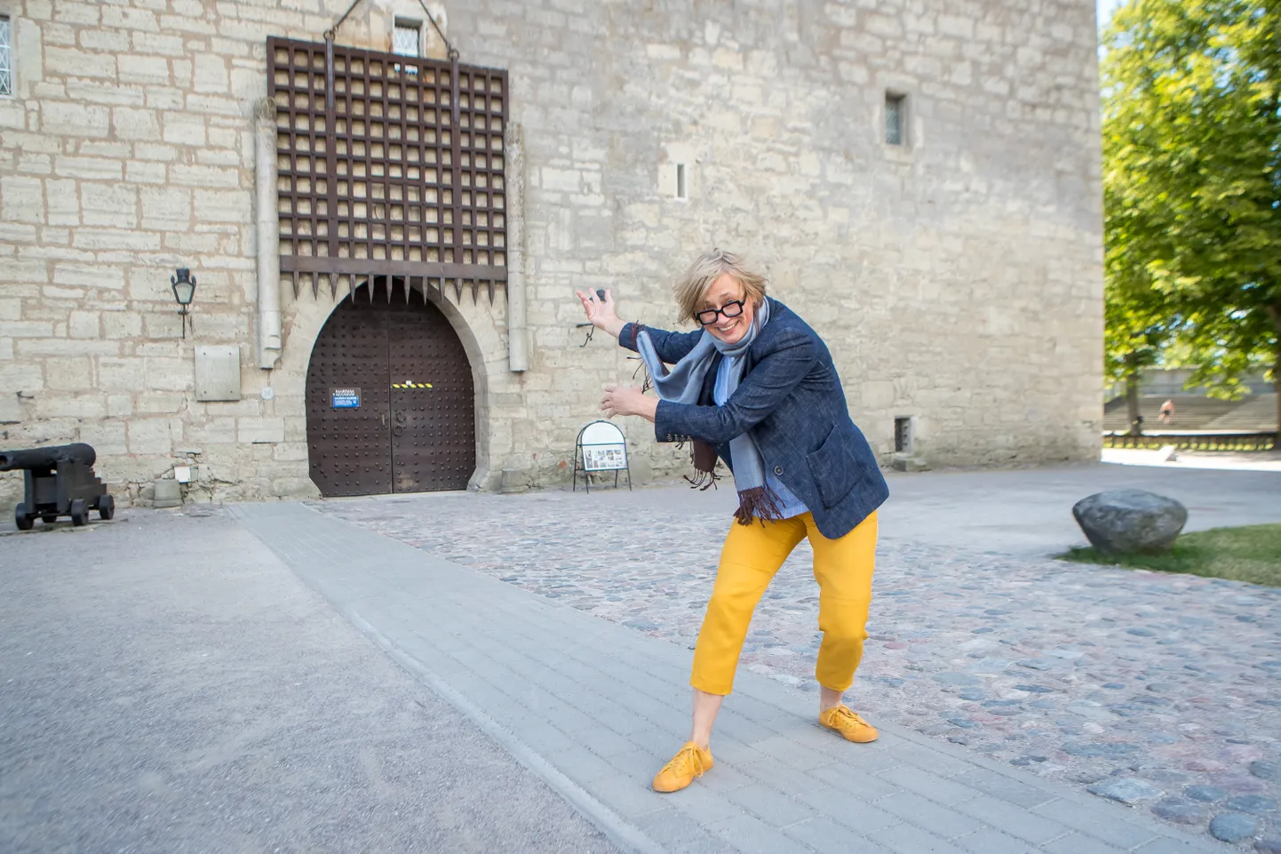 Rita Rahu loodab, et lossi langevõre saab filmimeeste abiga taas liikuma ja tulevikus on seda võimalik ka muude sündmuste ajal tõsta-langetada.