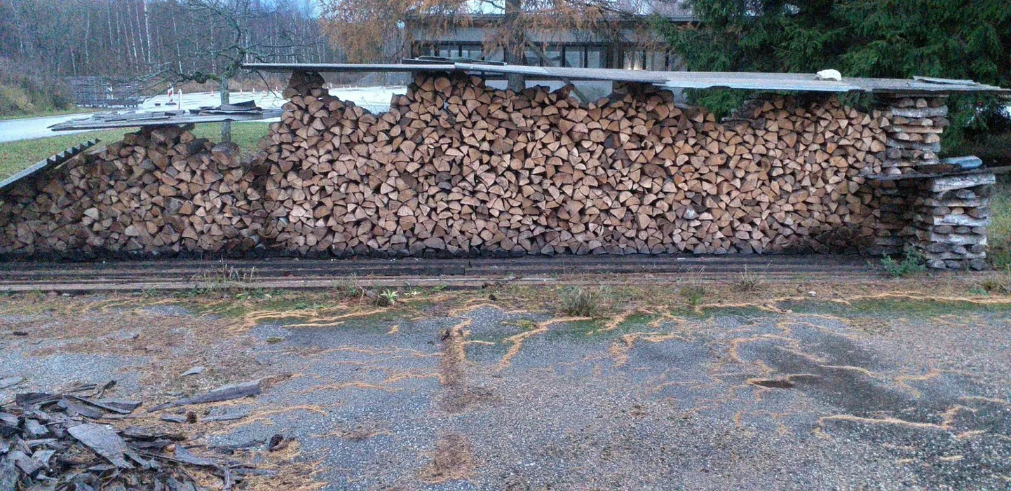Sellest Paide linnapeale Kulno Kleinile kuuluvast puuriidast on vargad mitmel ööl matti võtnud.