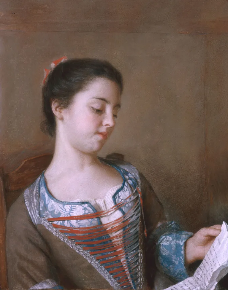 J.E.Liotard: Kaunis lugeja